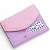 Ví Nữ Mini Màu Hồng Tím - The Button Wallet