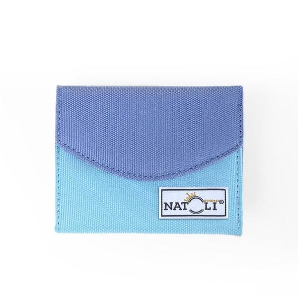 Ví Nữ Mini Màu Xanh Navy - The Button Wallet