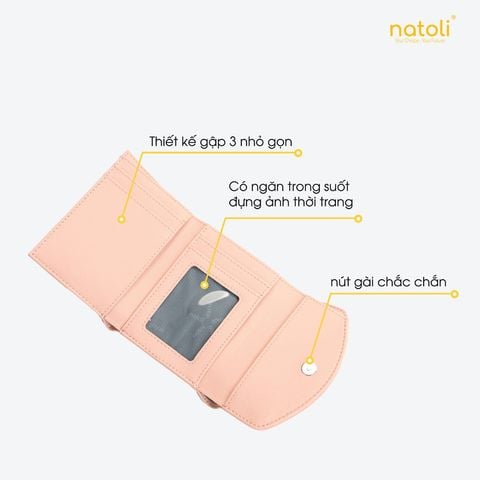 Ví Nữ Mini Đẹp - The Button Wallet V5