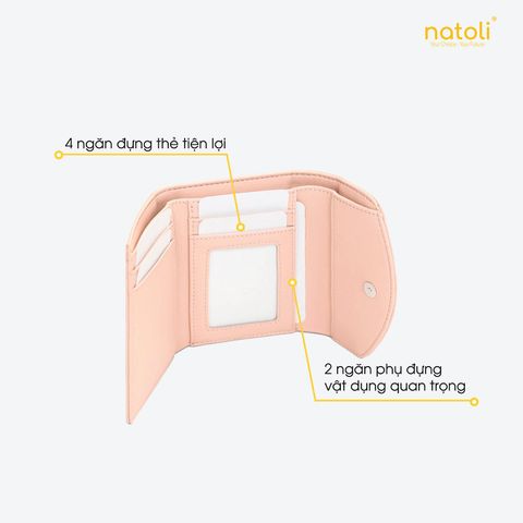 Ví Nữ Mini Đẹp - The Button Wallet V5