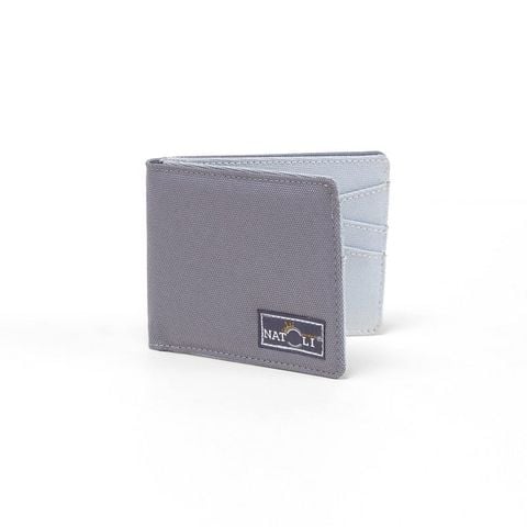 Ví Nam Màu Xám - Simple Horizontal Wallet