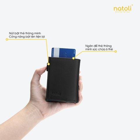 Ví nam nữ mini NATOLI -  Futuristic Mini Wallet V8