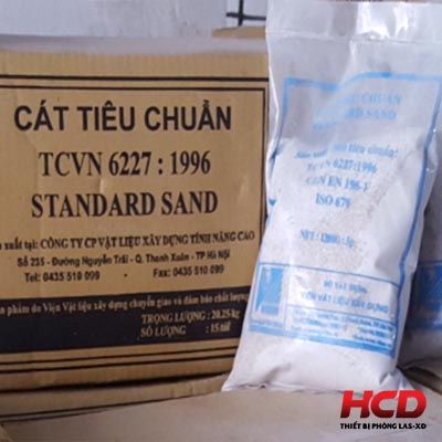  CÁT TIÊU CHUẨN – CÁT CHUẨN THÍ NGHIỆM XI MĂNG 