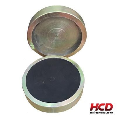  CHỤP CAPPING 150MM - TẤM LÓT CAO SU DÙNG NÉN MẪU TRỤ 