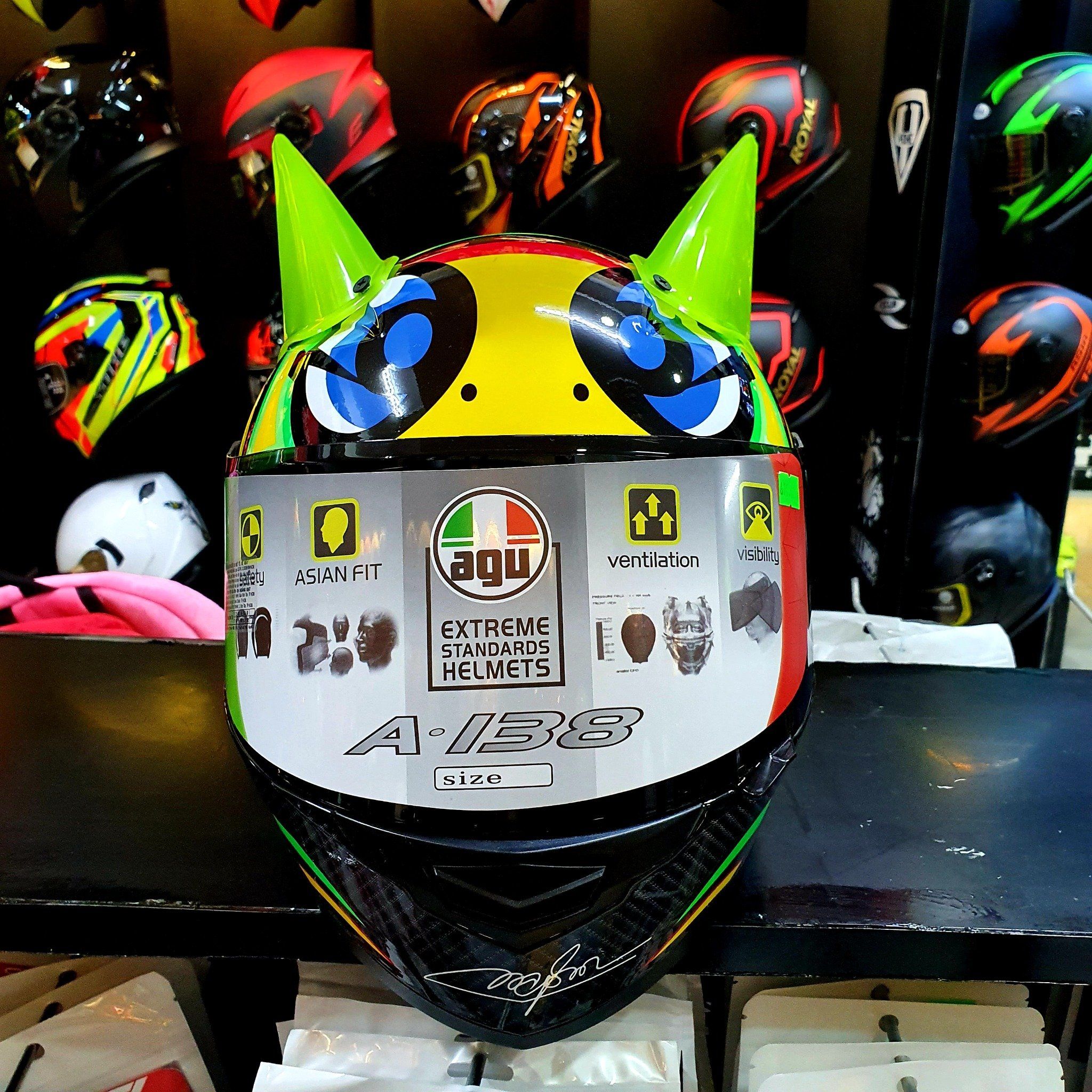 FULLFACE AGU RÙA SỪNG BATMAN