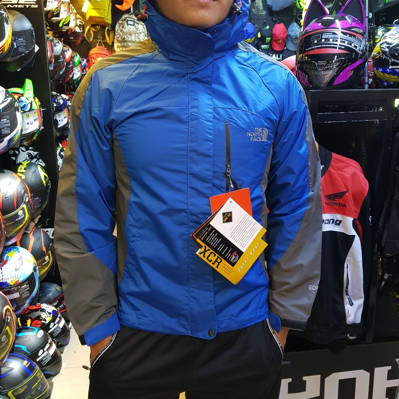 ÁO KHOÁC GIÓ THE NORTH FACE CHỐNG NƯỚC100%( 2 LỚP)