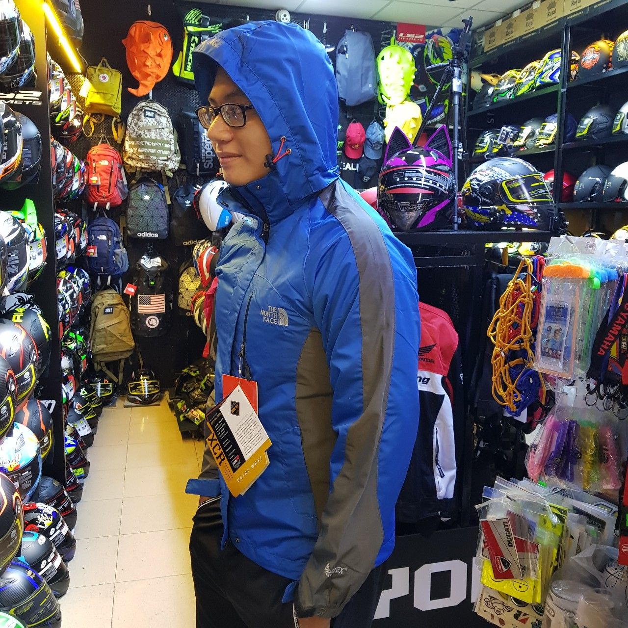 ÁO KHOÁC GIÓ THE NORTH FACE CHỐNG NƯỚC100%( 2 LỚP)