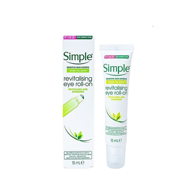 Lăn Dưỡng Mắt Simple Kind to Skin Revitalising Eye Roll On