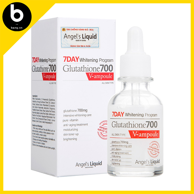 Tinh Cht Serum Dng Sng Da Angel's Liquid 7 Day Glutathione 700 V-ample