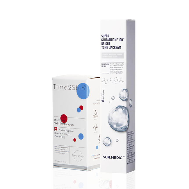 Kem Dng Trng Da Sur.Medic+ Super Glutathione 100 Bright Tone Up Cre   Beny Cosmetics