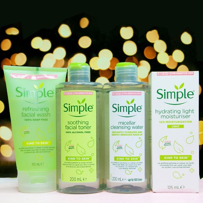 Bộ Dưỡng Da Nhạy Cảm Simple