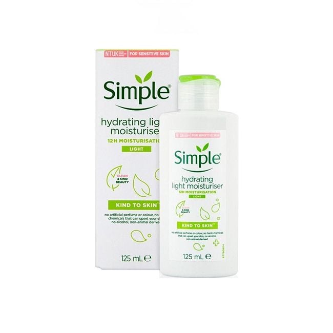 Kem Dưỡng Phục Hồi Da Simple Kind To Skin Hydrating Light Moisturiser