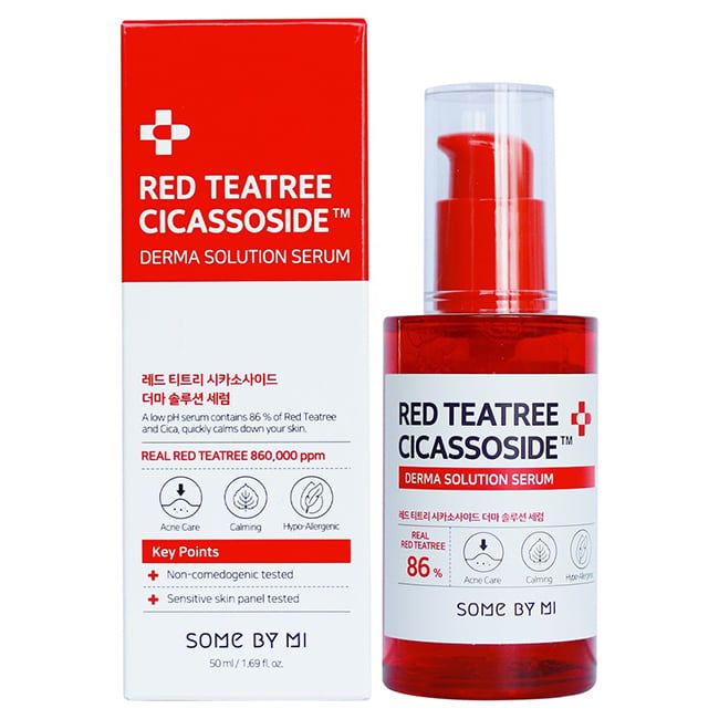 Tinh Chất Serum Trị Mụn Some By Mi Red Tea Tree Cicassoside Final Solution