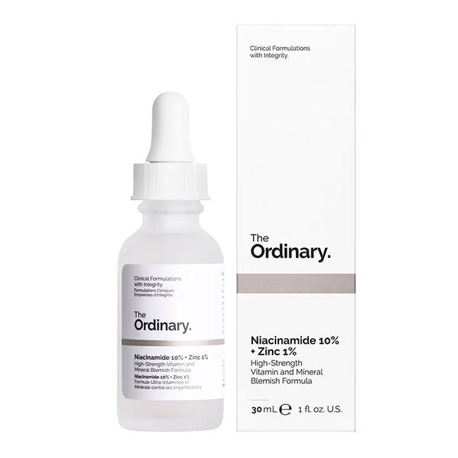 Tinh Chất Serum Trị Thâm The Ordinary Niacinamide 10% + Zinc 1%