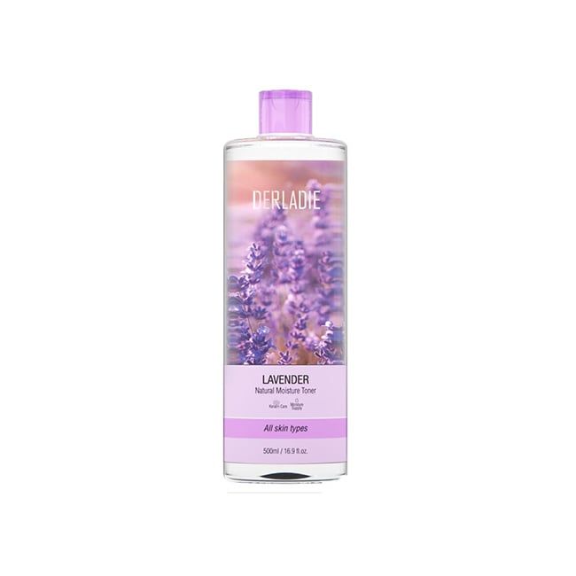 Nước Hoa Hồng Trị Mụn Derladie Natural Moisture Toner Lavender