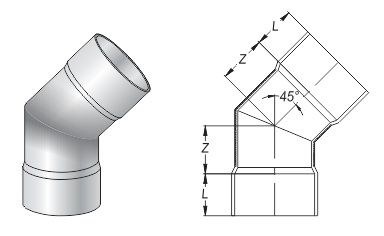 Nối chếch hàn phủ 45 độ