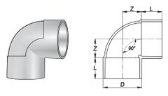 Nối góc 90 độ loại phổ thông