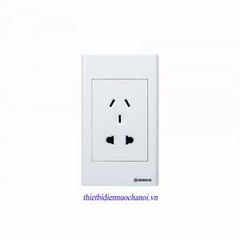 Ổ cắm Sino 2 chấu + Ổ 3 chấu kiểu Úc S1810US