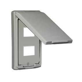 Mặt 2 thiết bị-Có nắp che mưa WEG7902 Panasonic