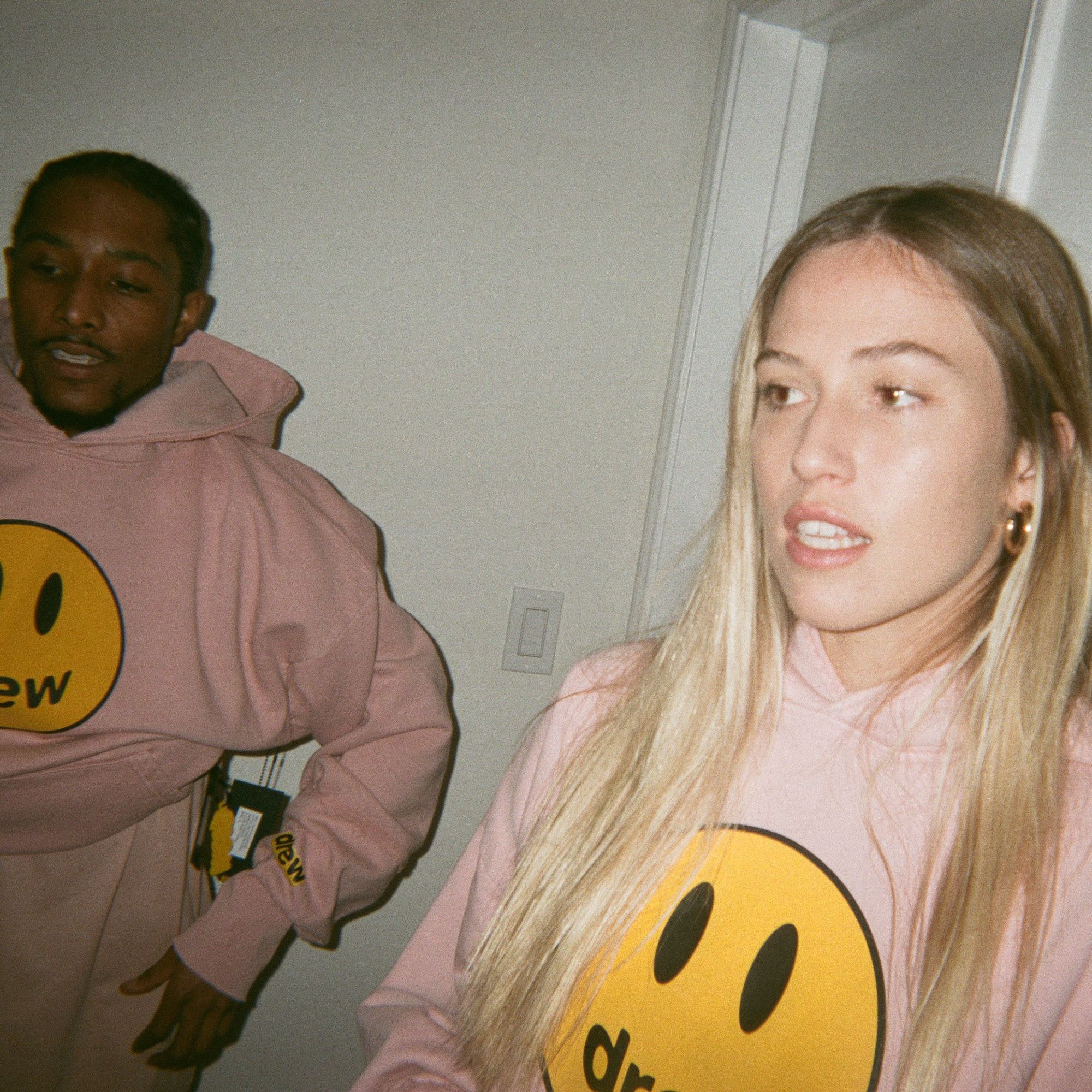  Drew House Deconstructed Mascot Hoodie - Dusty Rose 