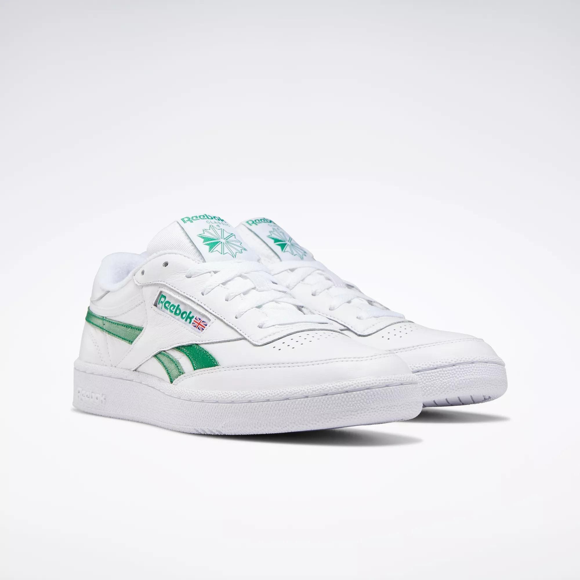  Reebok Club C Revenge - White / Glen Green 