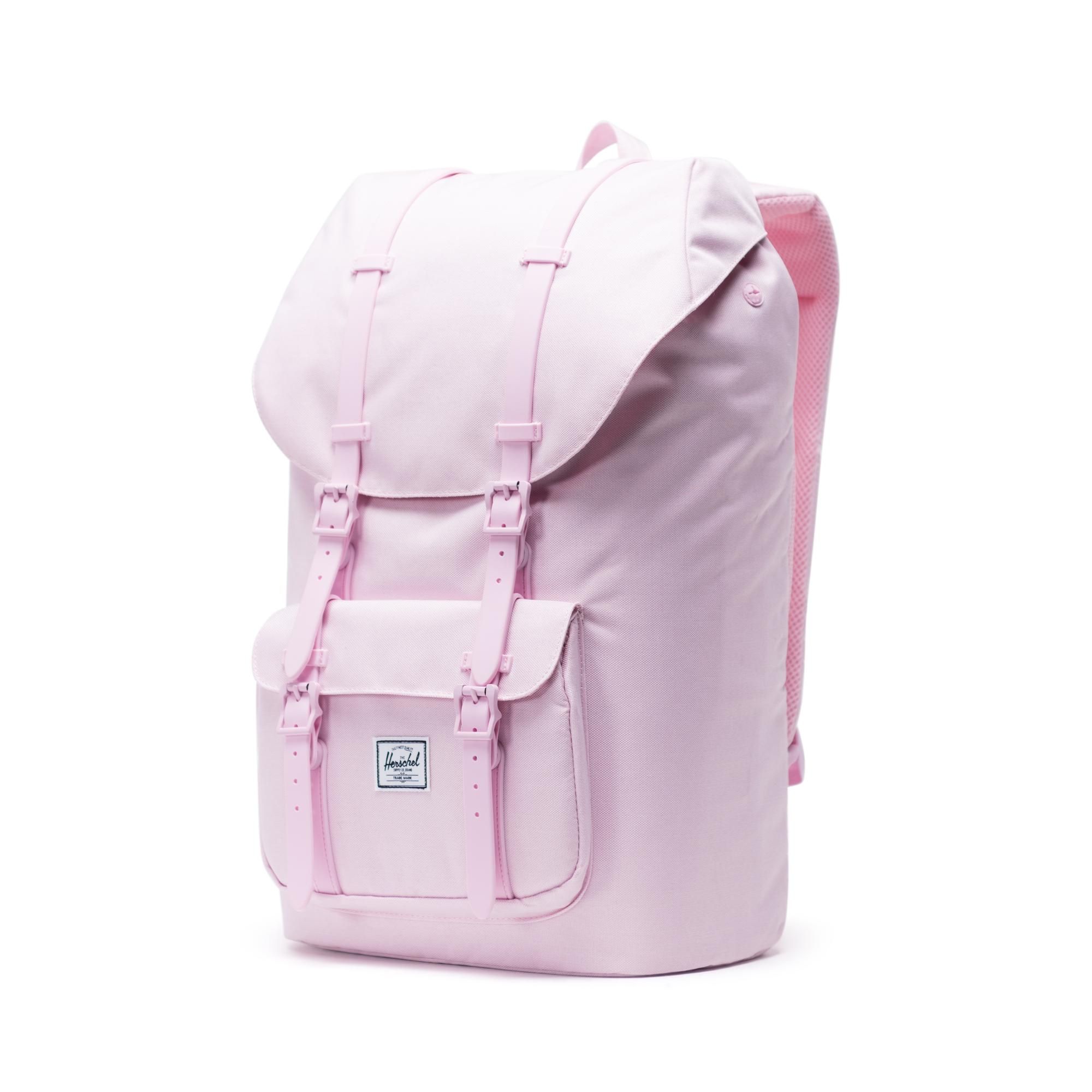  Herschel Little America | Large-Volume - Pink Lady Crosshatch 