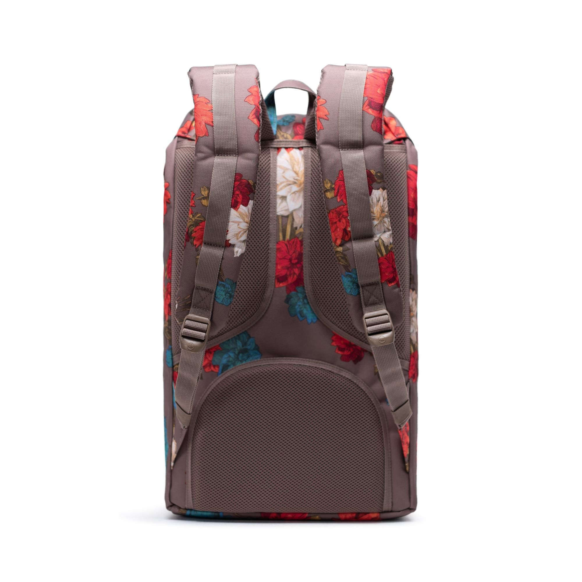  Herschel Little America | Large-Volume - Vintage Floral/Pine Bark 