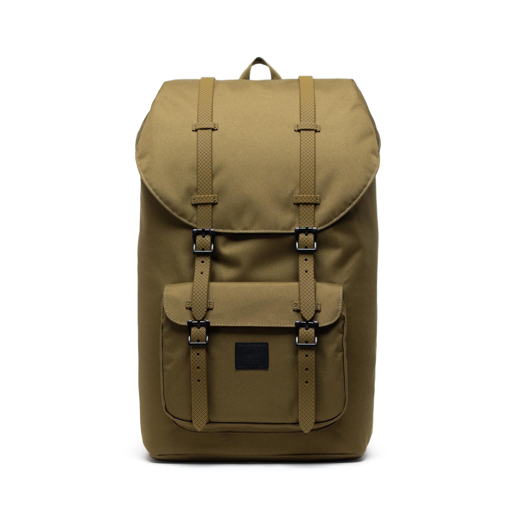  Herschel Little America | Large-Volume - Khaki Green 