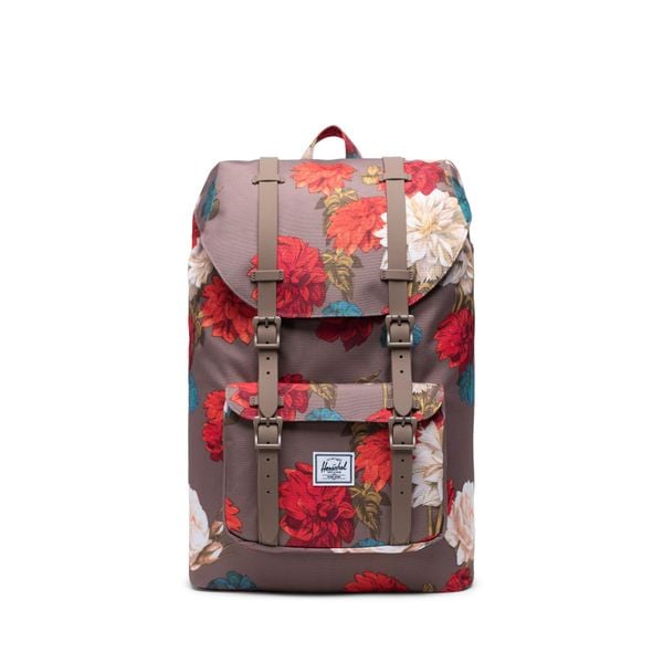  Herschel Little America | Mid-Volume - Vintage Floral/Pine Bark 