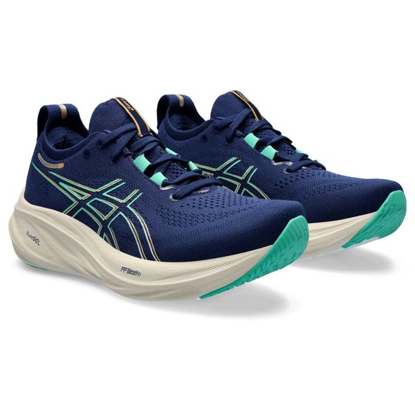  ASICS GEL-NIMBUS 26 - Blue Expanse / Aurora Green 