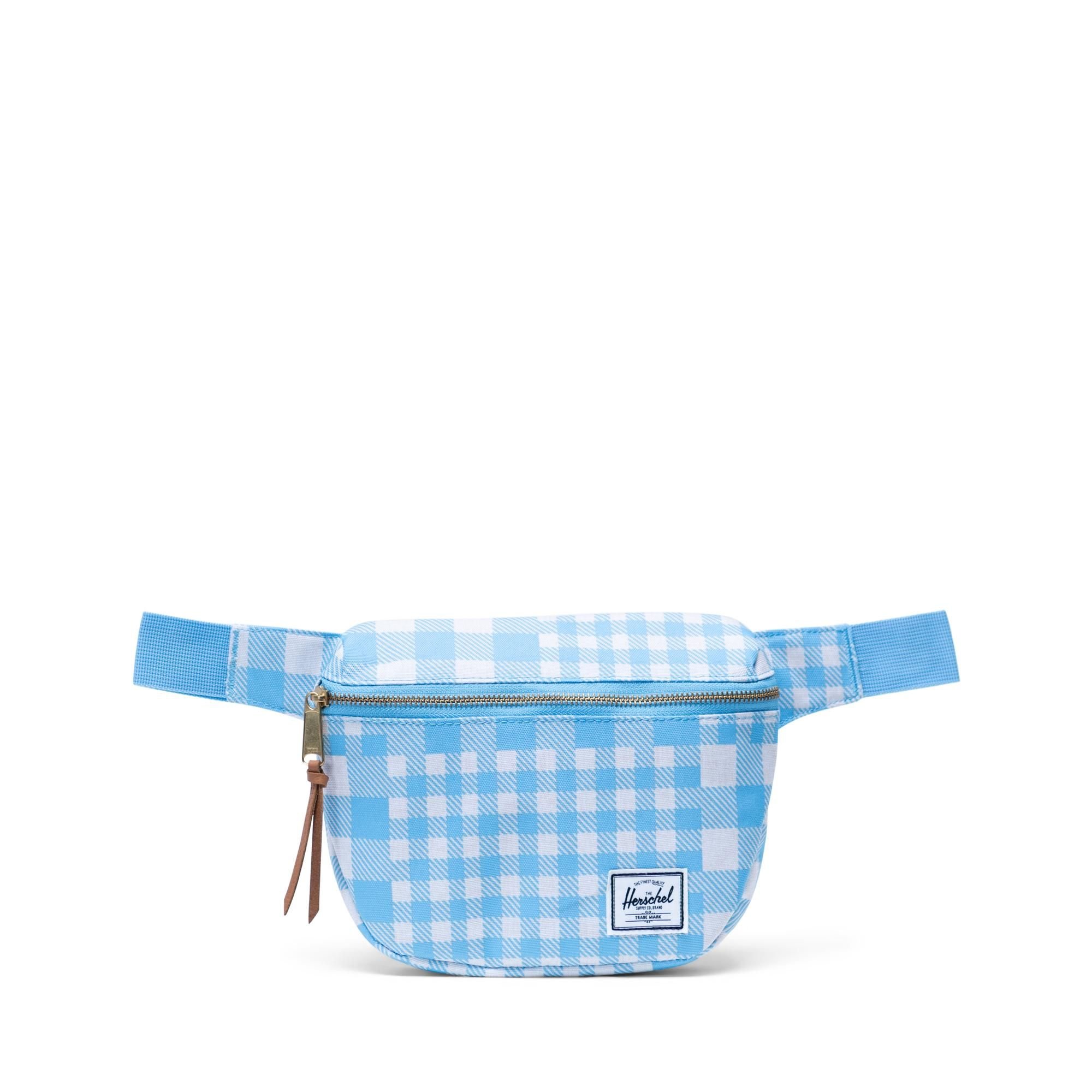  Herschel Fifteen Waist Pack - Gingham Alaskan Blue 