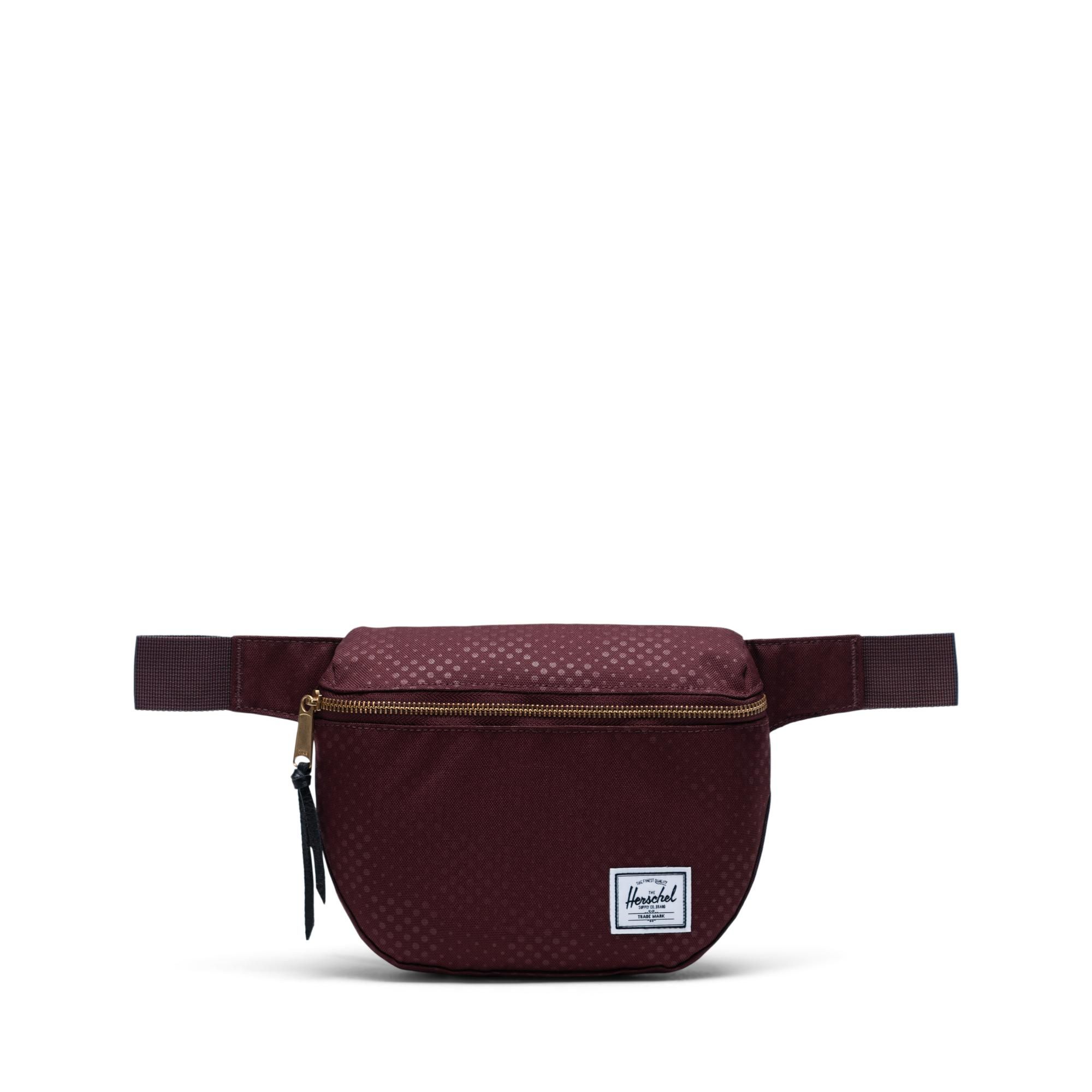  Herschel Fifteen Waist Pack - Plum Dot Check 