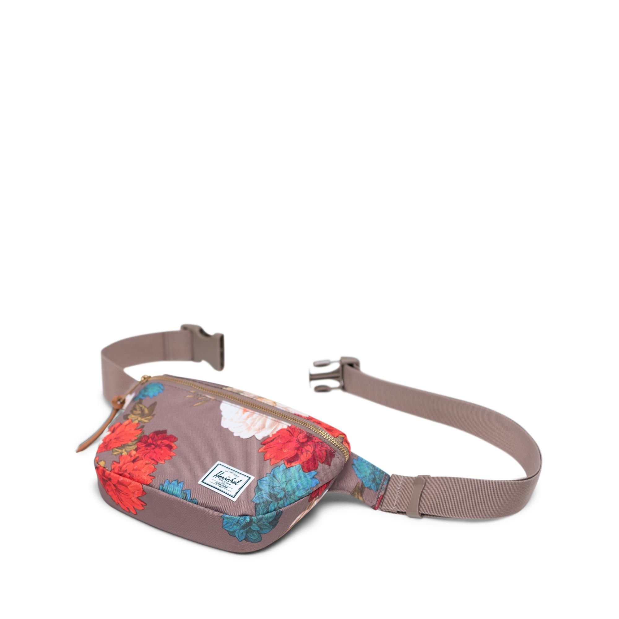  Herschel Fifteen Waist Pack - Vintage Floral/Pine Bark 