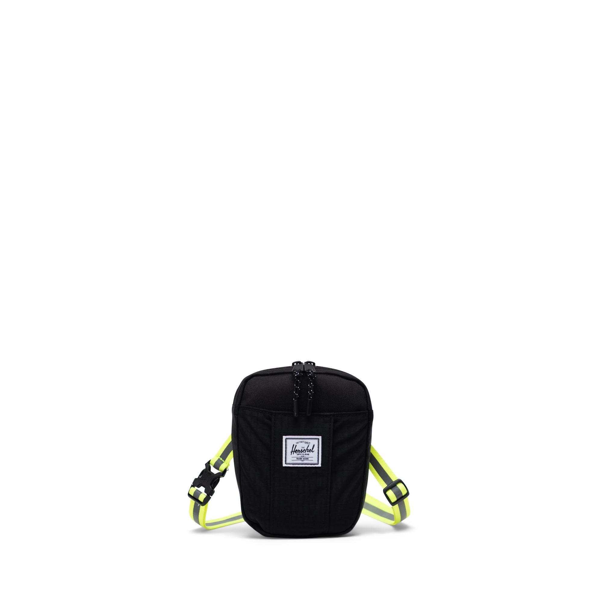  Herschel Cruz Crossbody Bag - Black Enzyme Ripstop/Black/Safety Yellow 