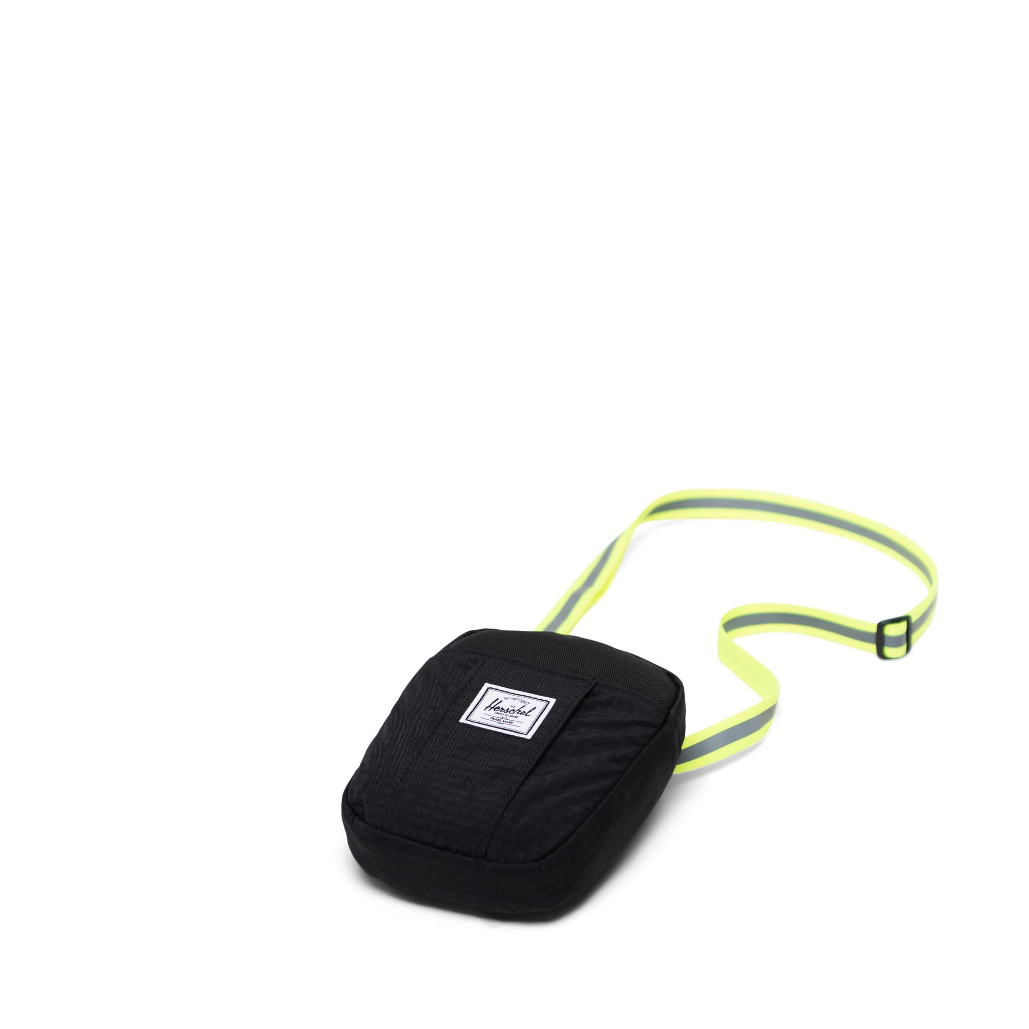  Herschel Cruz Crossbody Bag - Black Enzyme Ripstop/Black/Safety Yellow 