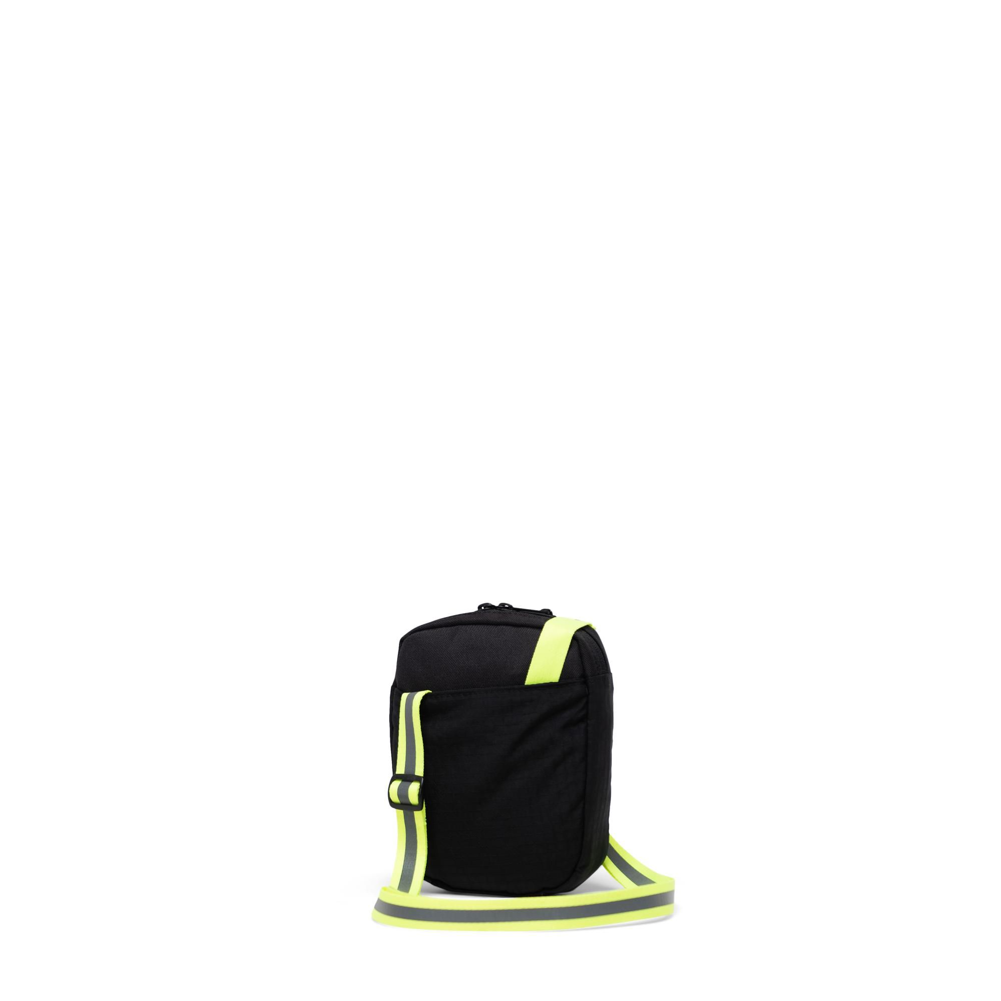  Herschel Cruz Crossbody Bag - Black Enzyme Ripstop/Black/Safety Yellow 