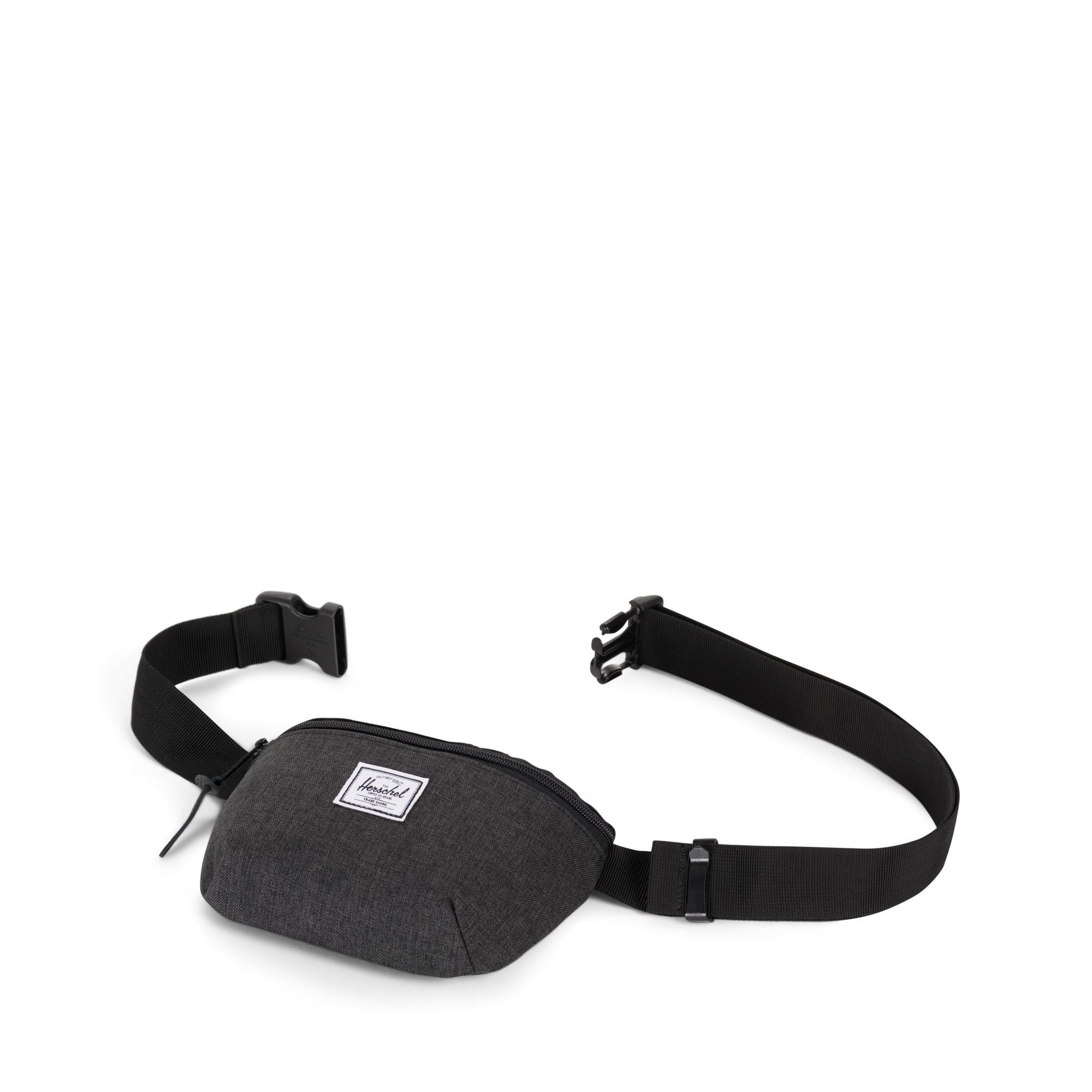  Herschel Fourteen Hip Pack - Black Crosshatch 