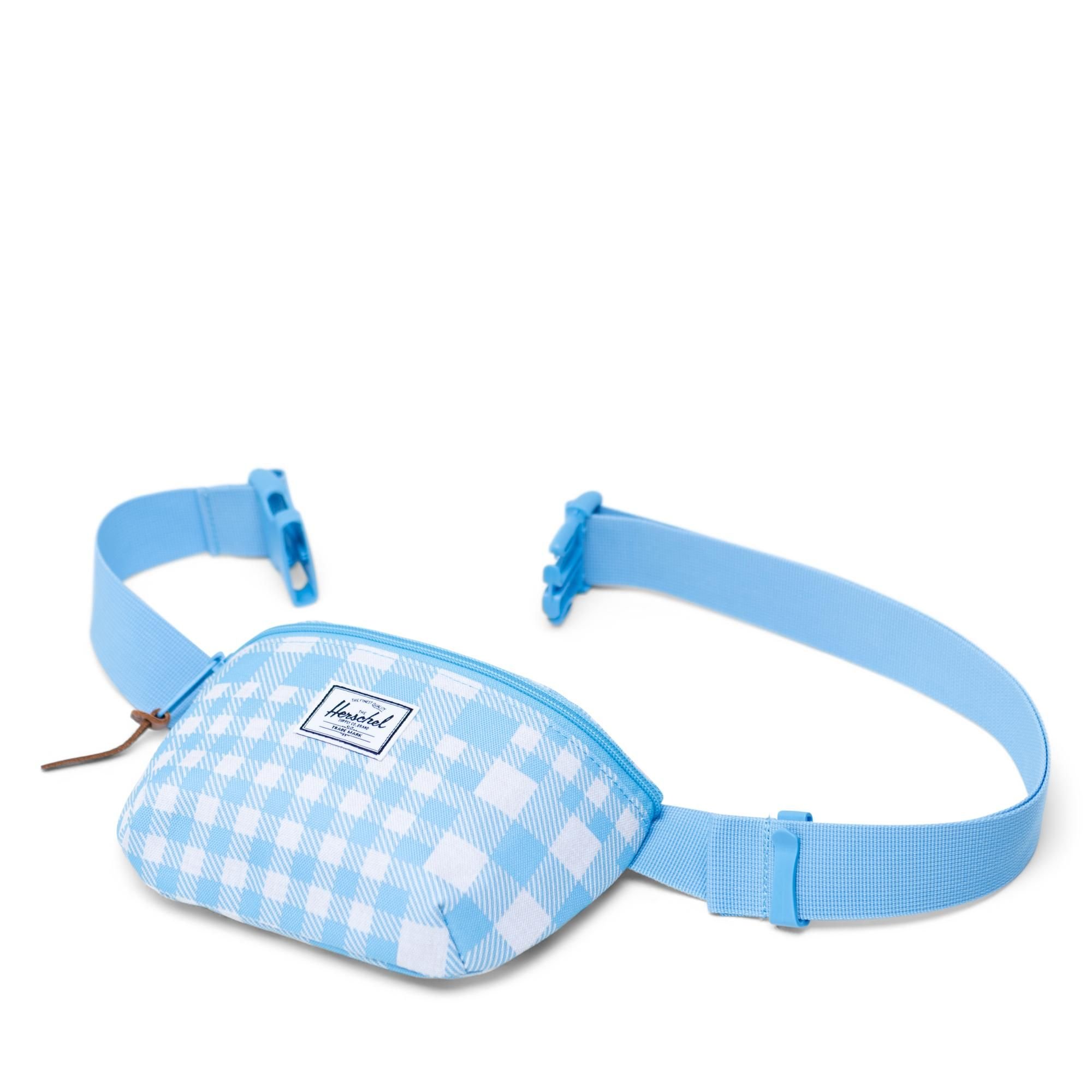  Herschel Fourteen Waist Pack - Gingham Alaskan Blue 