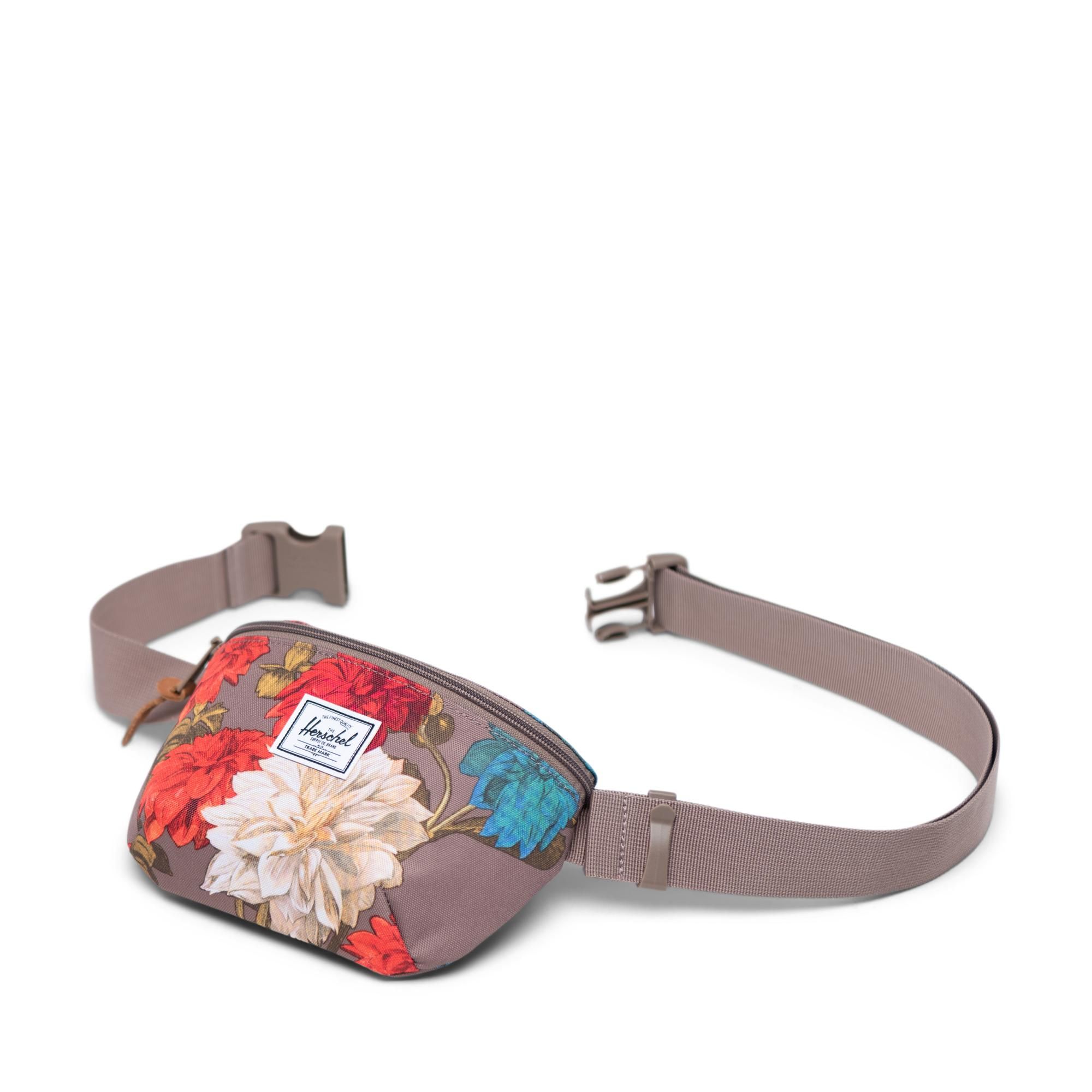  Herschel Fourteen Waist Pack - Vintage Floral/Pine Bark 