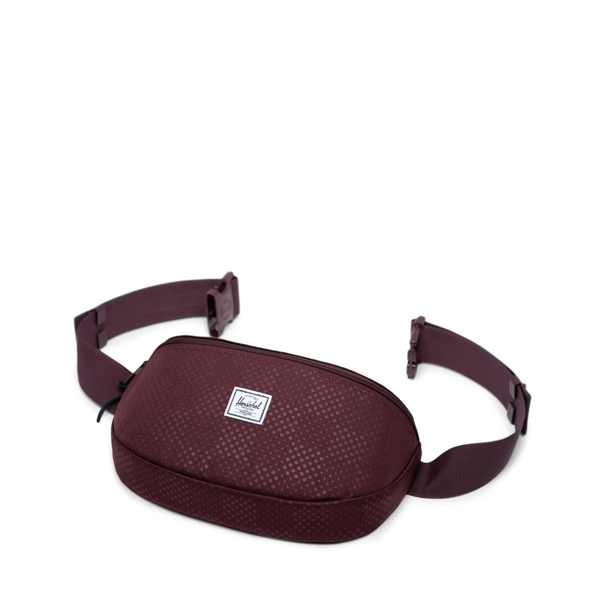  Herschel Sixteen Hip Pack - Plum Dot Check 