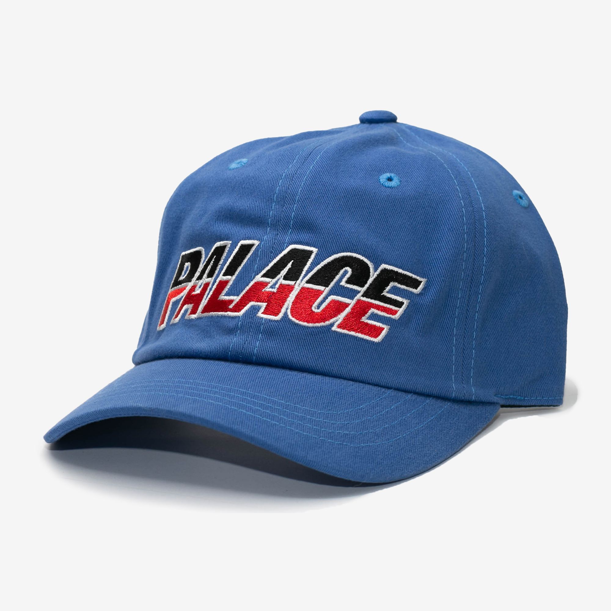  Palace Split Logo Hat - Blue 