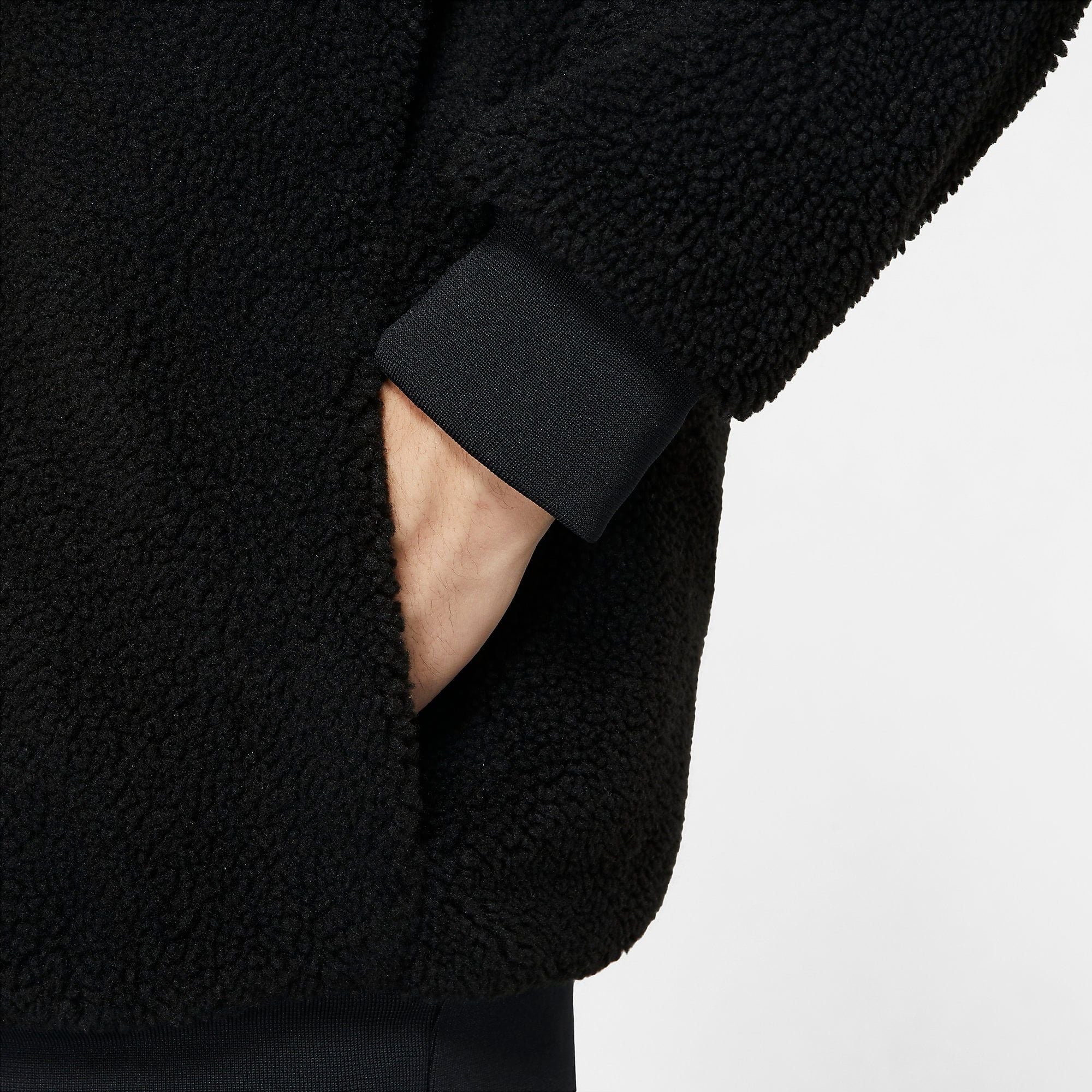  Nike Sportswear Swoosh Full-Zip Reversible Jacket - Black 