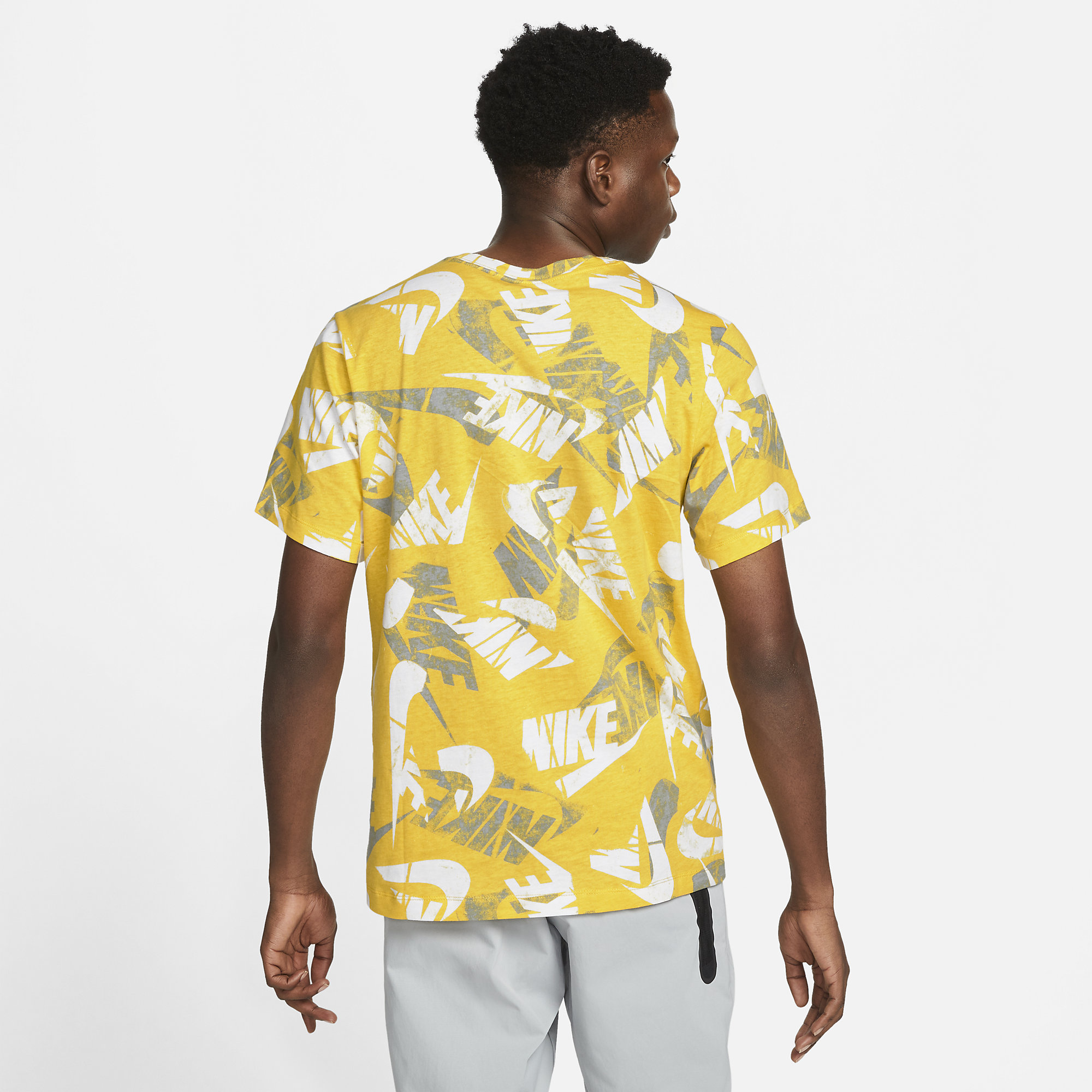 yellow shirt nike