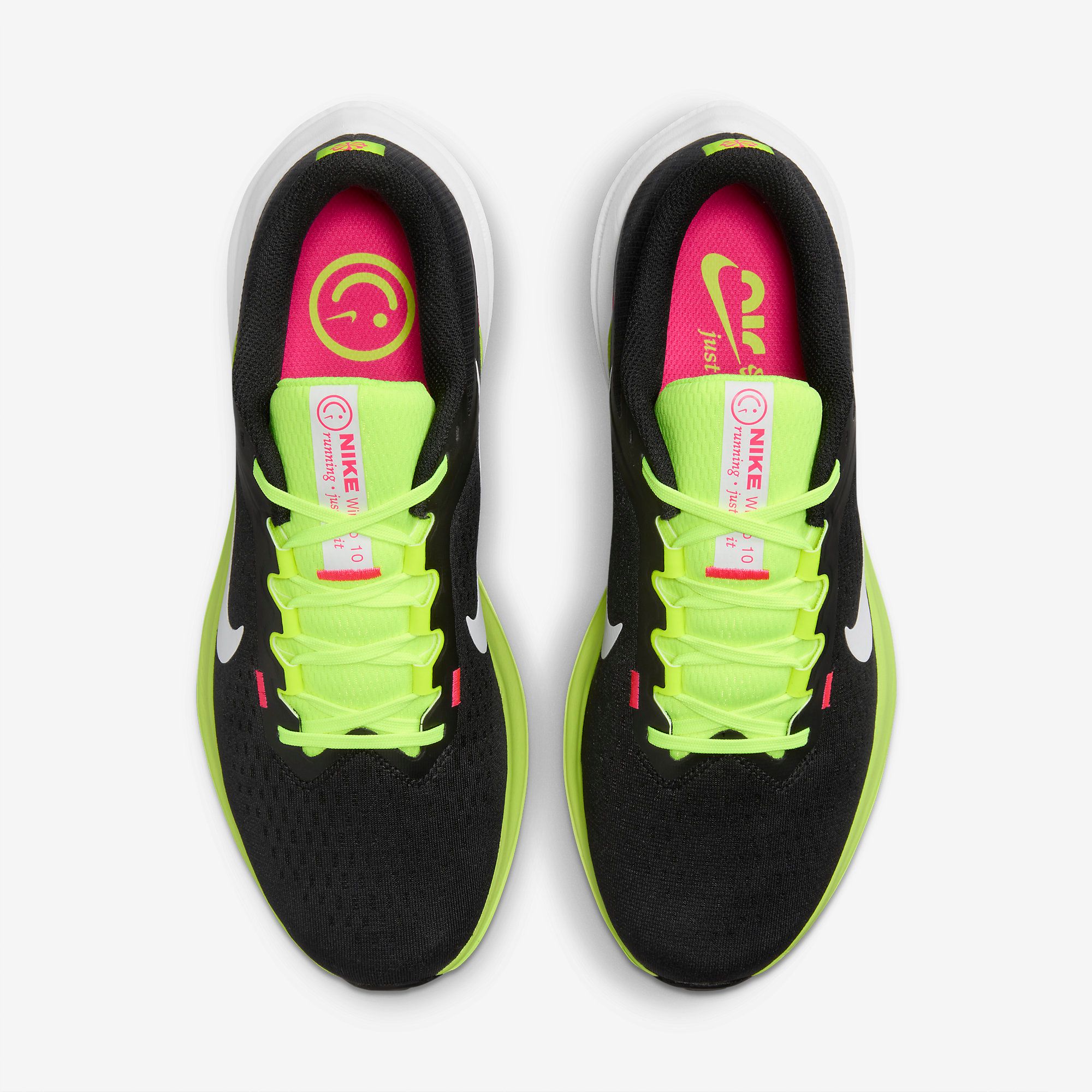  Nike Winflo 10 - Black / Volt 