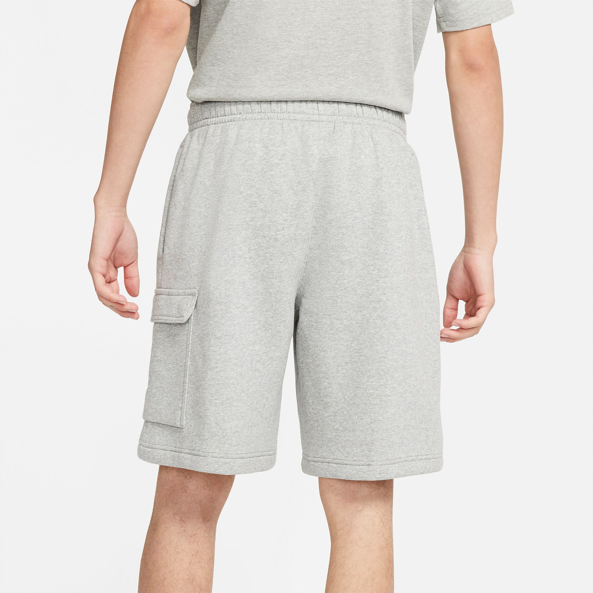  Nike Sportswear Club Cargo Shorts - Grey Heather 