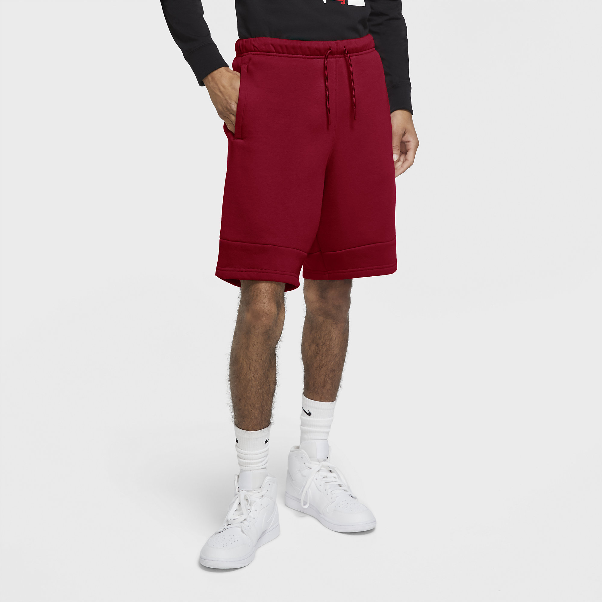 Jordan Jumpman Air Fleece Shorts Gym Red Online Sneaker Store