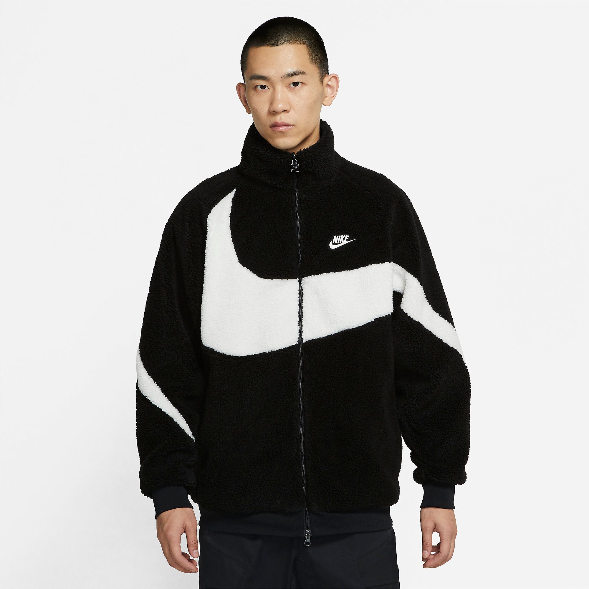 Nike Sportswear Swoosh Full-Zip Reversible Jacket - Black – Online Sneaker  Store