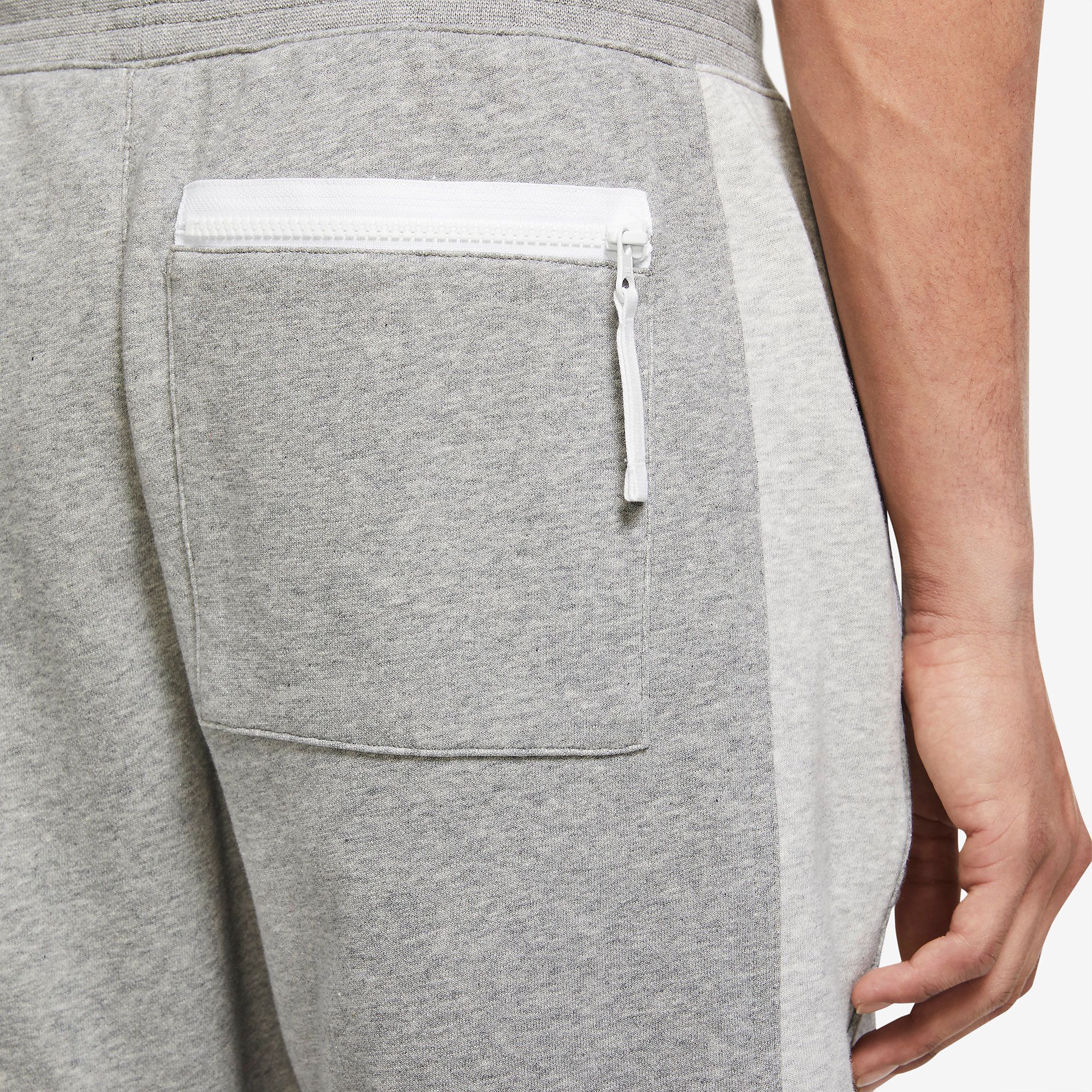  Nike Air French Terry Shorts - Grey Heather 