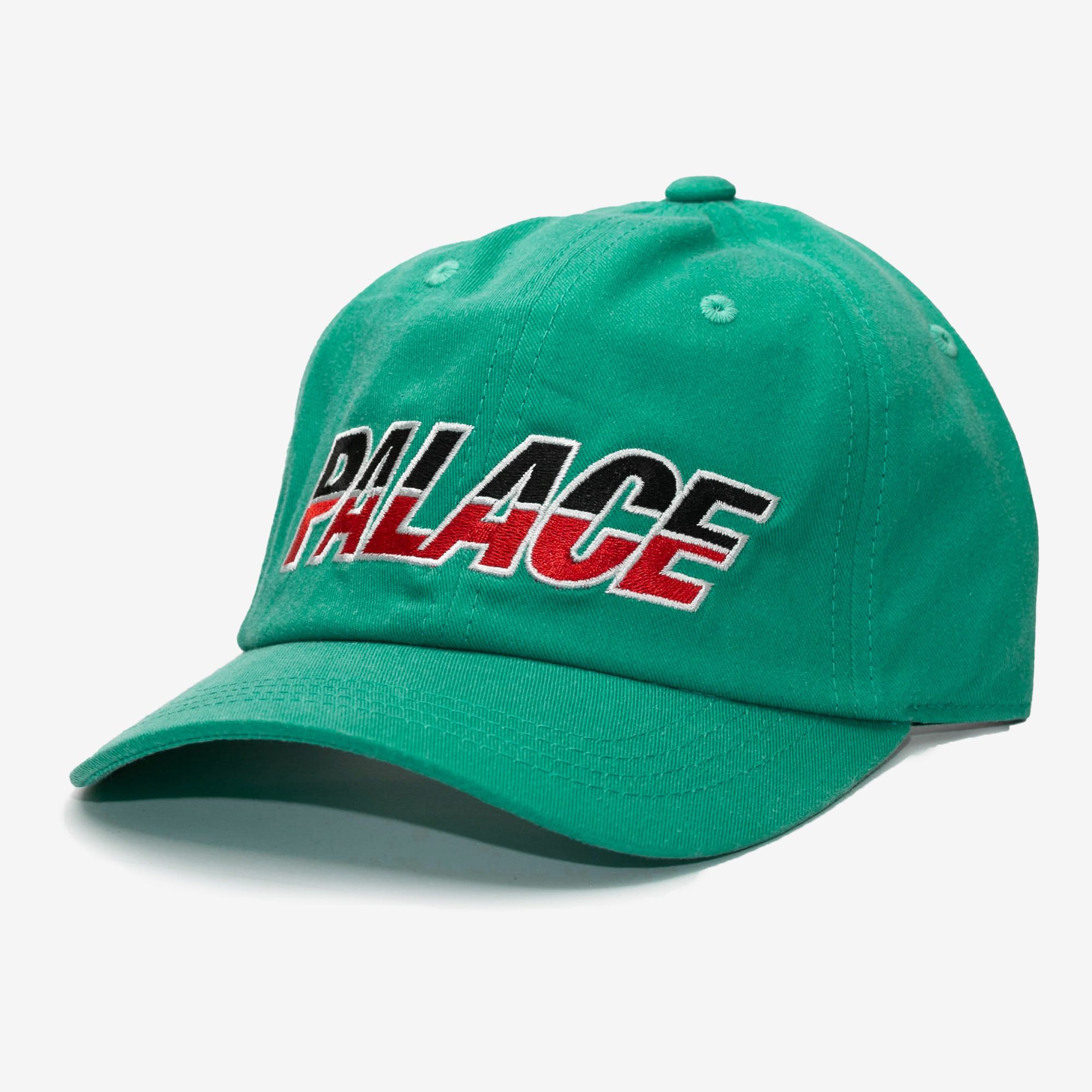  Palace Split Logo Hat - Green 