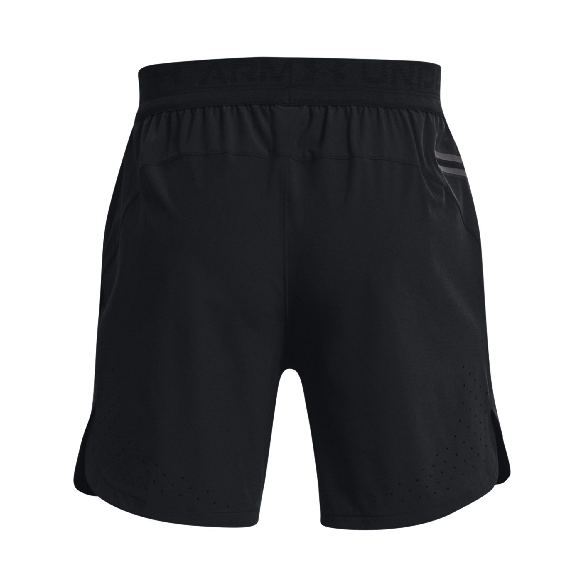  Under Armour Peak Woven Shorts - Black / Pitch Gray 